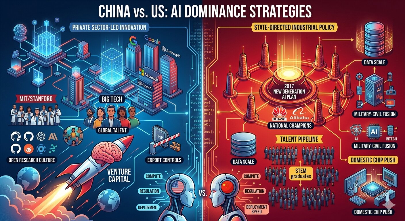 China vs. US: AI Dominance Strategies – From the Desk of Joel Wong